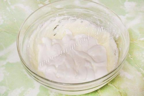 Сметанный торт с фруктами. 01 Сметанный торт с фруктами. 01