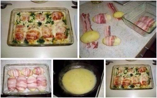 Картошка в одежке.  Просто и очень вкусно! Картошка в одежке.  Просто и очень вкусно!