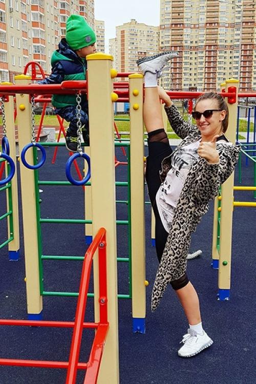 Ольга гажиенко (агибалова) растягивается каждый день.