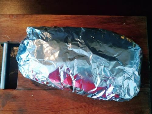 Галантин из курицы с грибами. 07 Галантин из курицы с грибами. 07