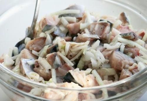 Пирог со скумбрией. 03