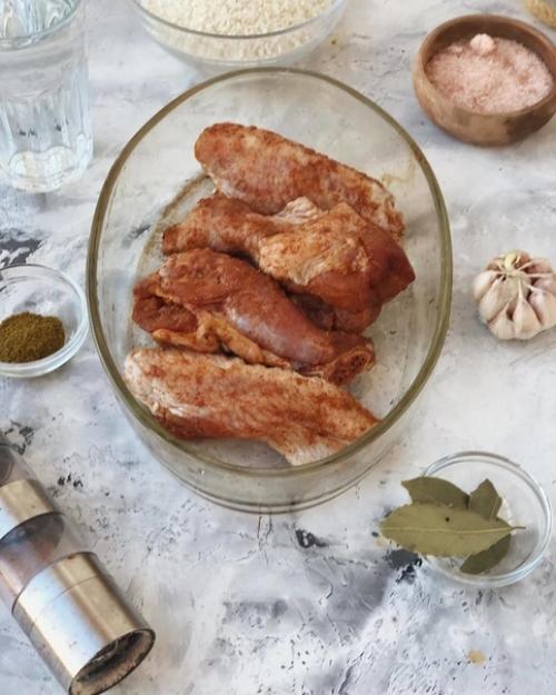 А-ля плов.  Ингpeдиeнты: 02