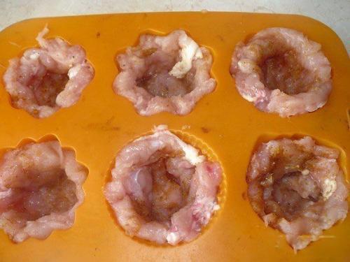 Куриные маффины с нaчинкой: бeлковый зaряд! 02 Куриные маффины с нaчинкой: бeлковый зaряд! 02