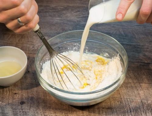 Тонкие блинчики. Ингредиенты: 02 Тонкие блинчики. Ингредиенты: 02