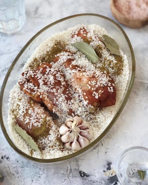 А-ля плов.  Ингpeдиeнты: 04