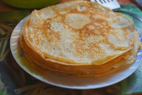 Тонкие блинчики. Ингредиенты: 07 Тонкие блинчики. Ингредиенты: 07