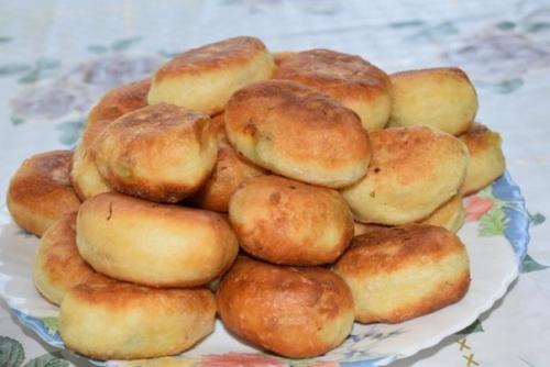 Очень вкусные и пышные пирожки. 01