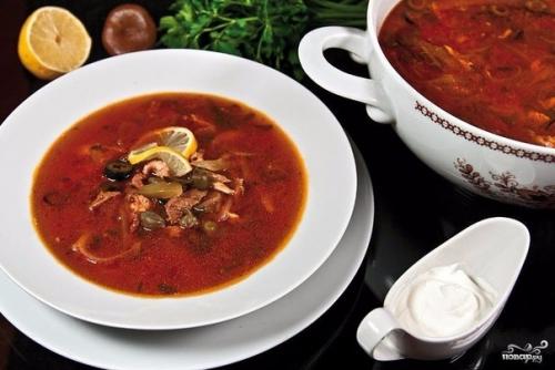 Солянка мясная? 

Ингредиенты: 
