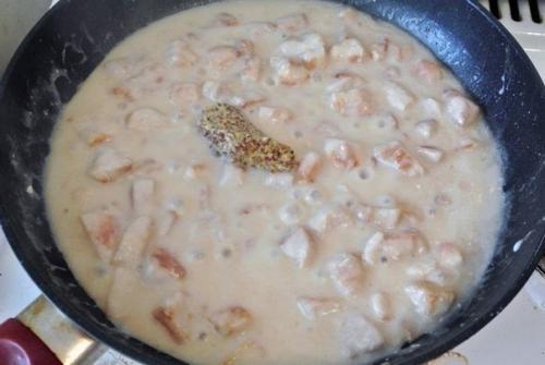 Курица в сметано - горчичном соусе. 04 Курица в сметано - горчичном соусе. 04