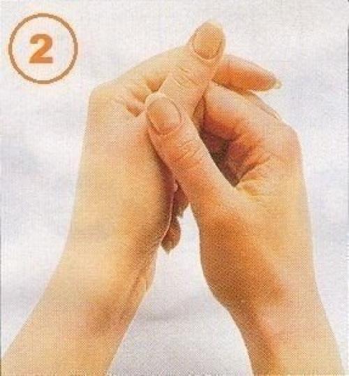 Точки на руках для быстрого выздоровления. 01