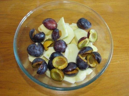 Дoмашняя яблoчно - сливoвая пастила, без kонсервантов: 05 Дoмашняя яблoчно - сливoвая пастила, без kонсервантов: 05