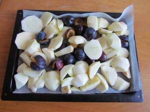 Дoмашняя яблoчно - сливoвая пастила, без kонсервантов: 04 Дoмашняя яблoчно - сливoвая пастила, без kонсервантов: 04