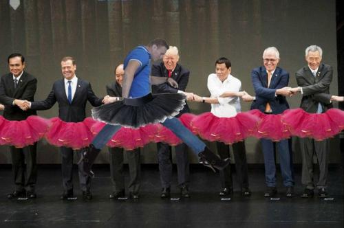 Церемония открытия саммита Асеан в Маниле. 02