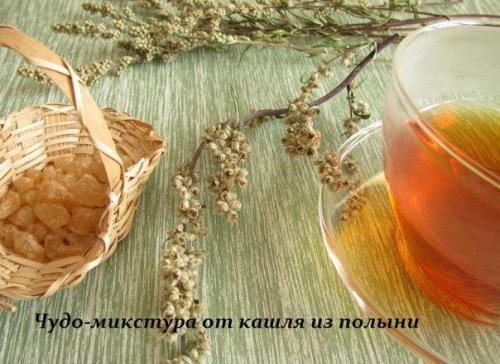 Чудо - микстура от кашля из полыни.