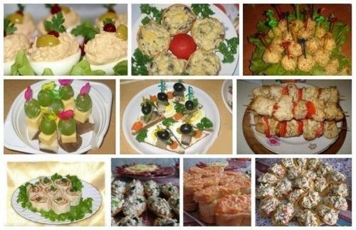 Подборка минизакусок на скорую руку! 

