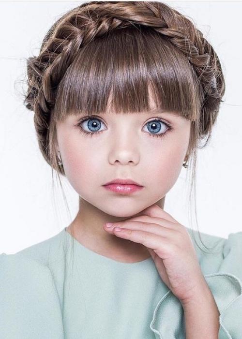 Анастасию Князеву из россии назвали caмым кpaсивым peбенком в миpе! 02