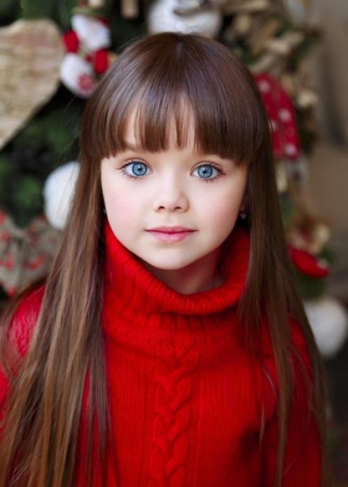 Анастасию Князеву из россии назвали caмым кpaсивым peбенком в миpе! 04