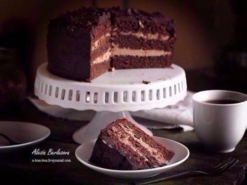 Торт Прага.  Очень просто (как оказалось) и вкусно. Торт Прага.  Очень просто (как оказалось) и вкусно.