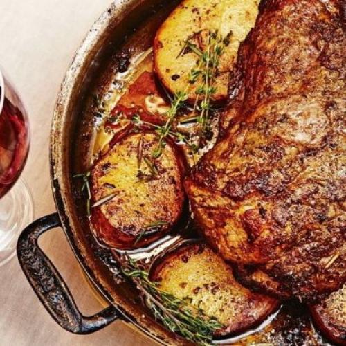 Cвиная шейка в духовке.