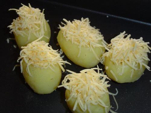 Запеченный картофель сюрприз. 05 Запеченный картофель сюрприз. 05