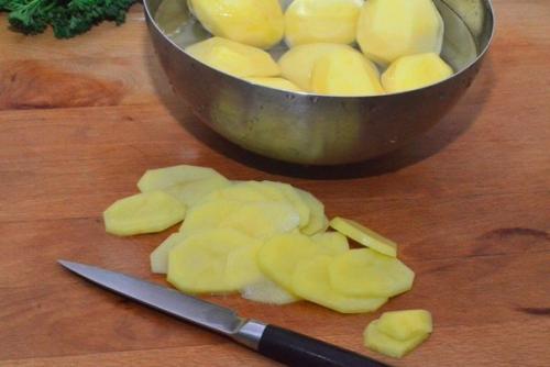 Картошка с грибами в сливках. 01 Картошка с грибами в сливках. 01