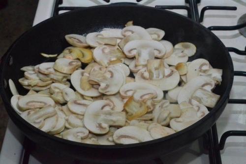 Картошка с грибами в сливках. 04 Картошка с грибами в сливках. 04