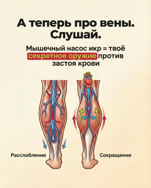 Пока ты долго сидишь, страдают и мозг, и вены. 03