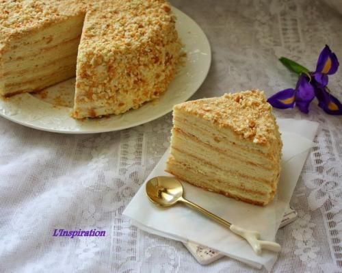 Творожный Наполеон.   Самый нежный Наполеон из всех, мною опробованных! Творожный Наполеон.   Самый нежный Наполеон из всех, мною опробованных!