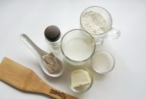 Булочки - цветочки. Ингредиенты: 01 Булочки - цветочки. Ингредиенты: 01