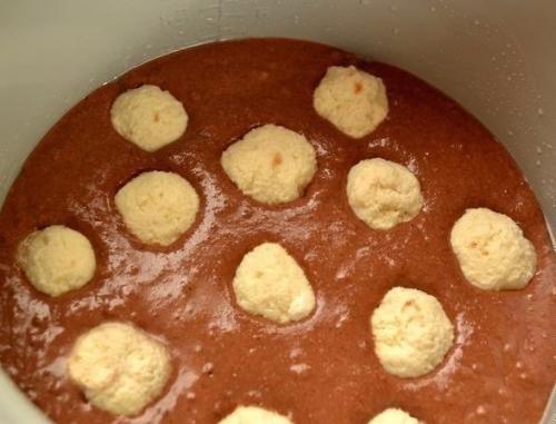 Шоколадный манник в мультиварке. 04 Шоколадный манник в мультиварке. 04