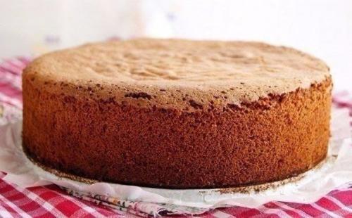 Нежный медовый бисквит. 06