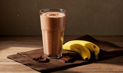 Шоколадный смузи.

Список ингредиентов: 

