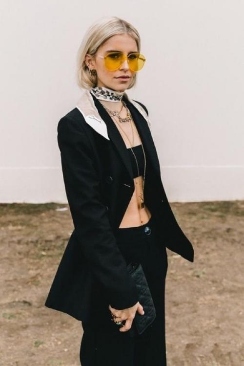 Желтые очки - новое веяние моды, которое придется по душе многим современным модницам. 02