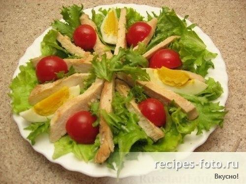 Салат Цезарь самый простой рецепт. 07