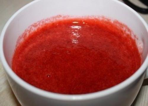 Сметанно - клубничное желе. 02
