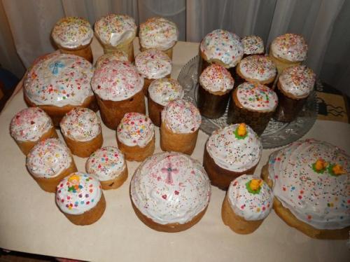 Кулич пасхальный.  Рецепт этого вкуснейшего кулича очень давний. 07