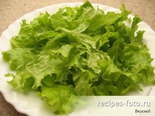 Салат Цезарь самый простой рецепт. 05