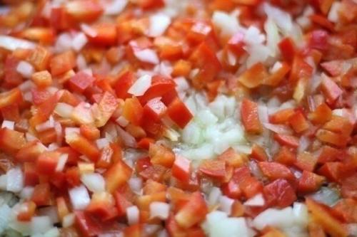 Помидоры, фаршированные куриным Филе и овощами. 02