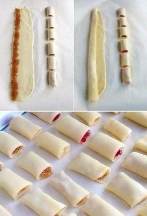 Фруктовые полосочки.   Ингредиенты: 01