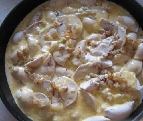 Запеканка из пельменей Ленивая Жена. 04 Запеканка из пельменей Ленивая Жена. 04