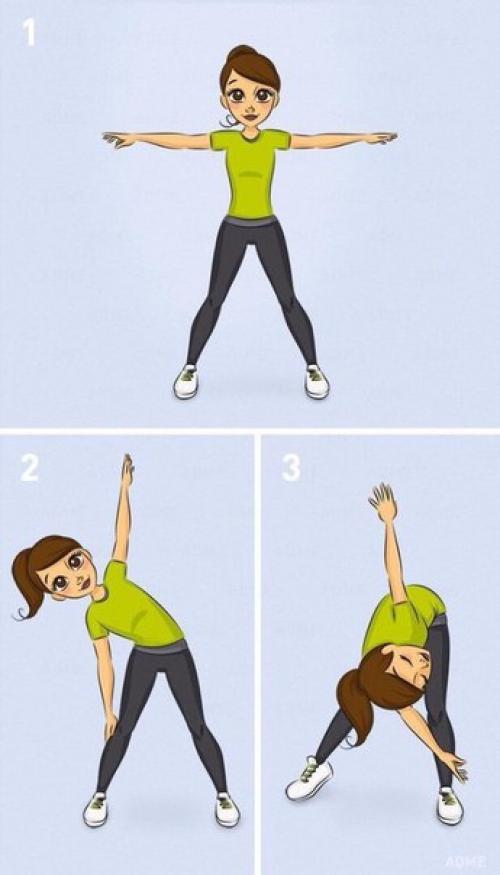 Утренние упражнения для бодрости и здоровья? 02