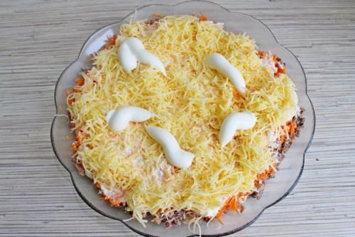 Салат Ветка Сирени. 04 Салат Ветка Сирени. 04