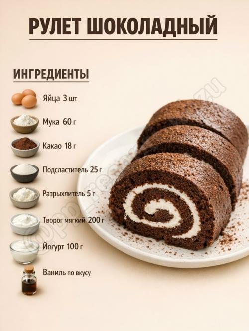 5 простых рулетов к чаю - когда хочется чего-нибудь вкусного без сложной готовки.

