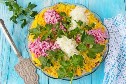 Салат Ветка Сирени. Салат Ветка Сирени.