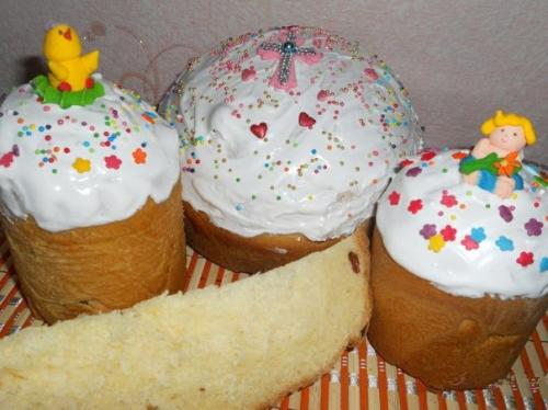 Кулич пасхальный.

Рецепт этого вкуснейшего кулича очень давний.  