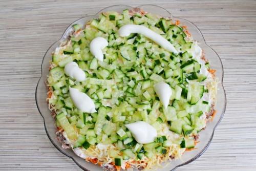 Салат Ветка Сирени. 05 Салат Ветка Сирени. 05