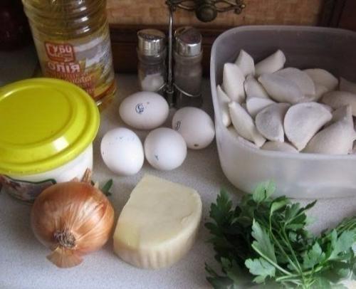 Запеканка из пельменей Ленивая Жена. 01 Запеканка из пельменей Ленивая Жена. 01