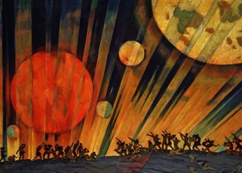 Люстры революций. В кремле разбилось голубое блюдце, и с колокольни колокол упал.