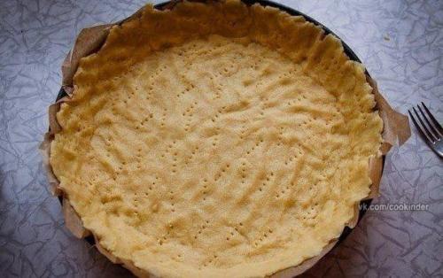 Черничный пирог с творогом. 04