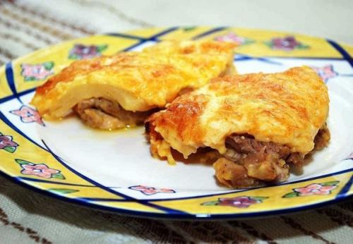 Курица с ананасом под сыром? 07 Курица с ананасом под сыром? 07